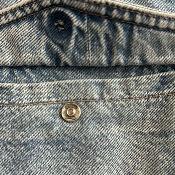 ZARA Split Cargo Mid Rise Jeans SIZE 4 - Picture 8 of 9